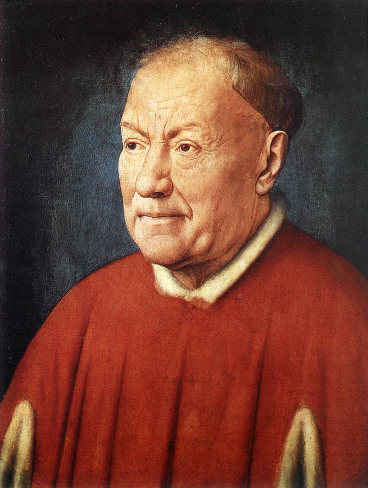 Portrait of Cardinal Niccolò Albergati by Jan van Eyck