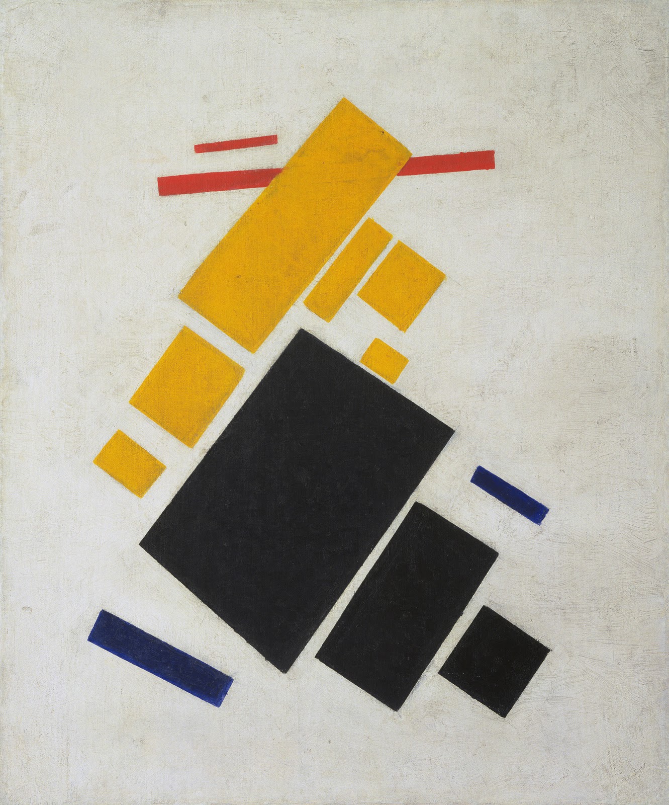 Suprematist Composition Airplane Flying by Kazimir Malevich