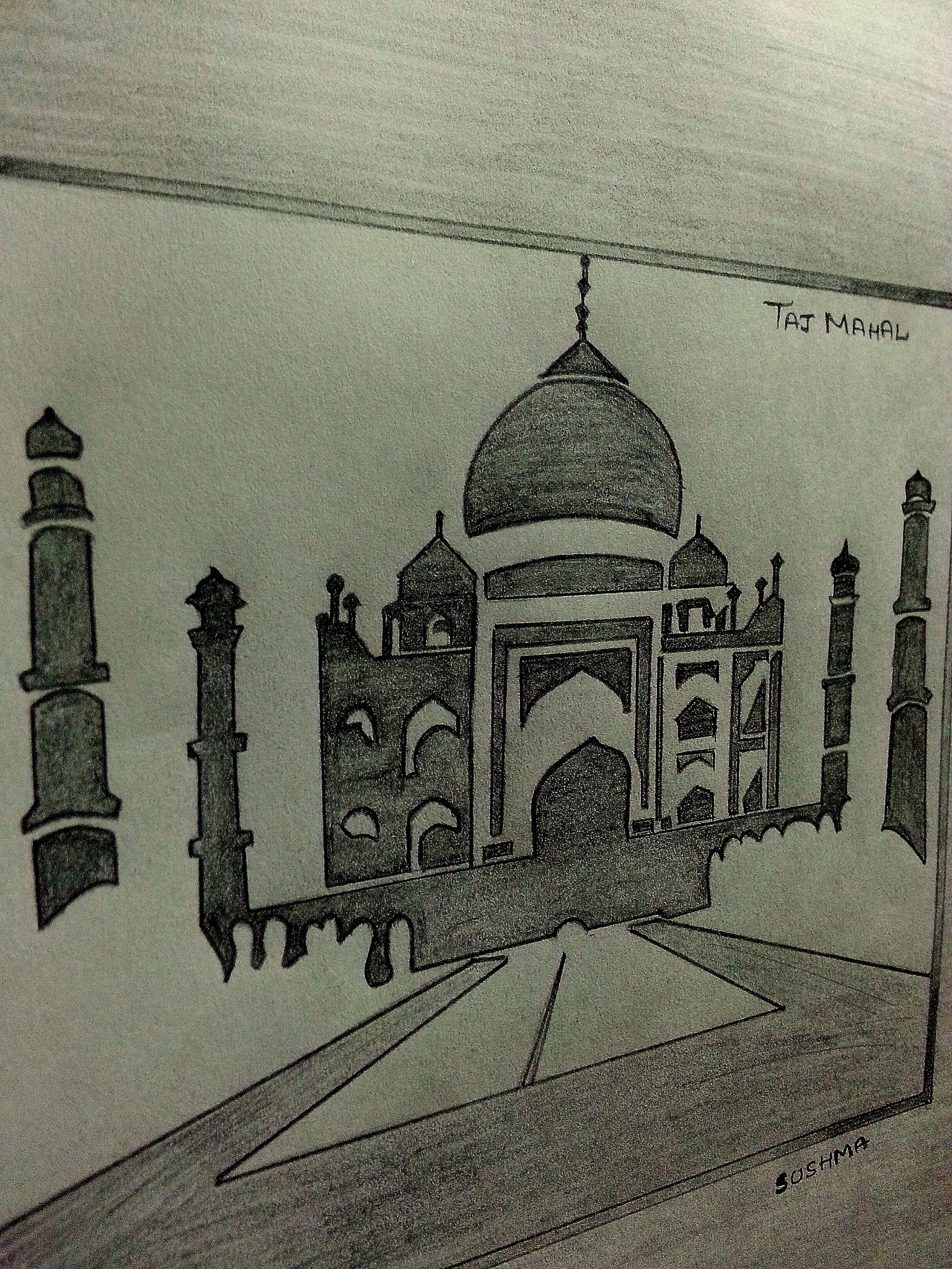 Taj Mahal by Sushma Pandit