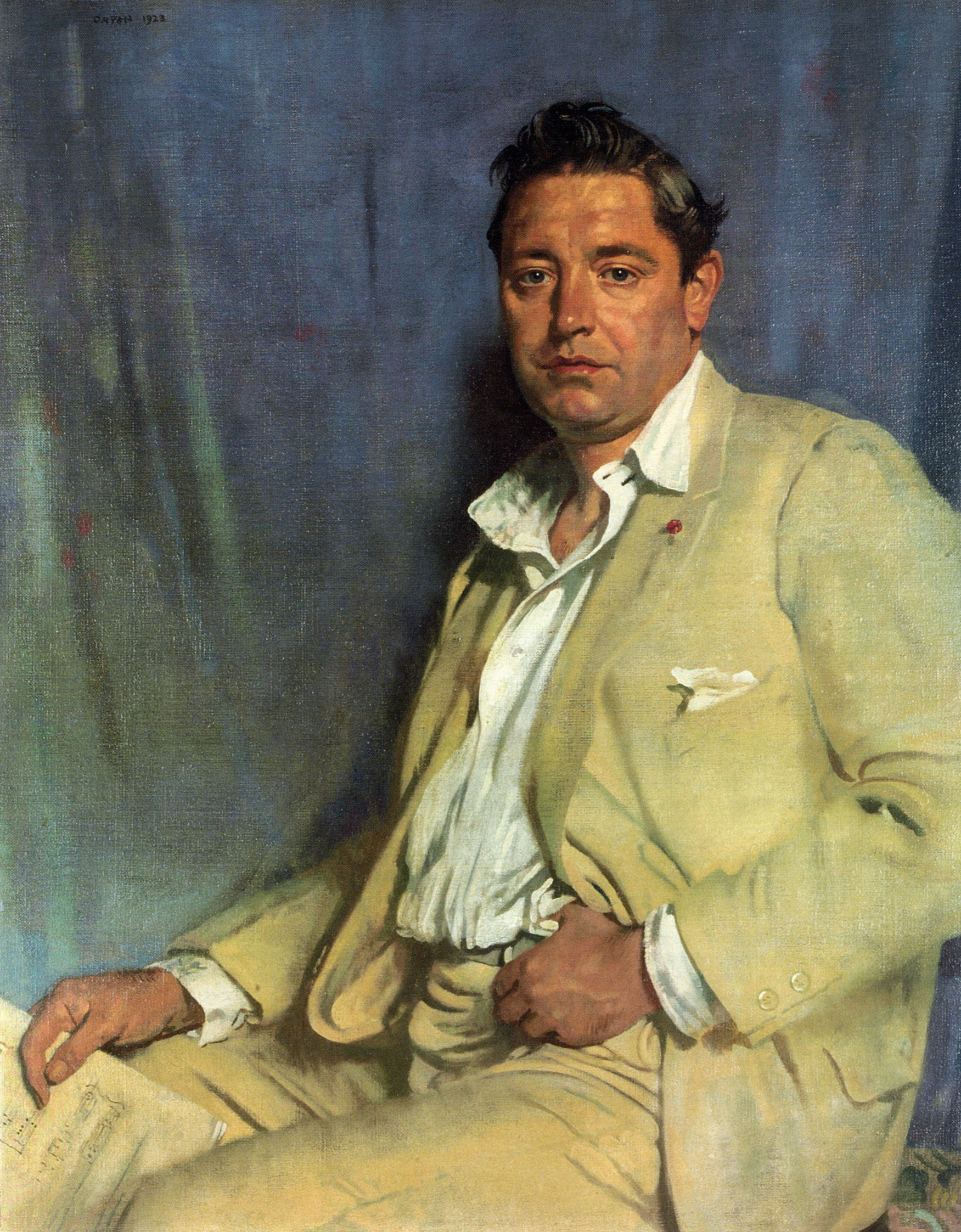 Count John McCormack by Sir William Newenham Montague Orpen