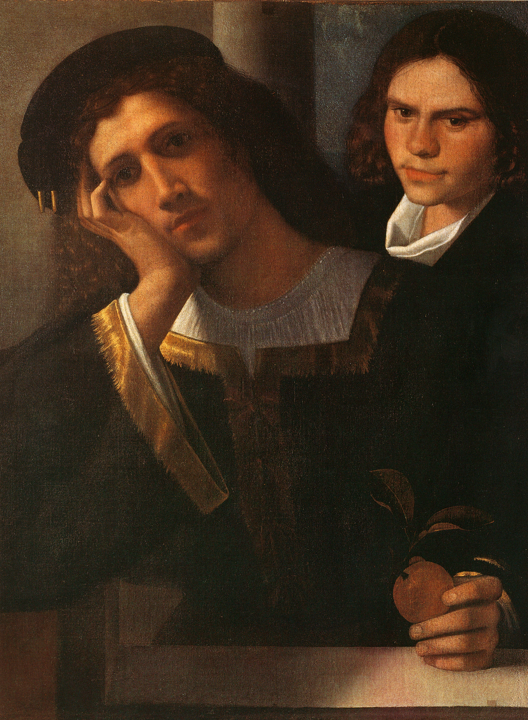 Double Portrait attributed to Giorgione by Giorgione