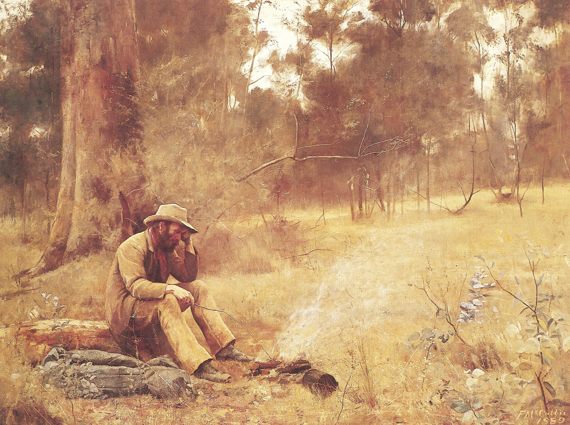 Down on his Luck by Frederick McCubbin