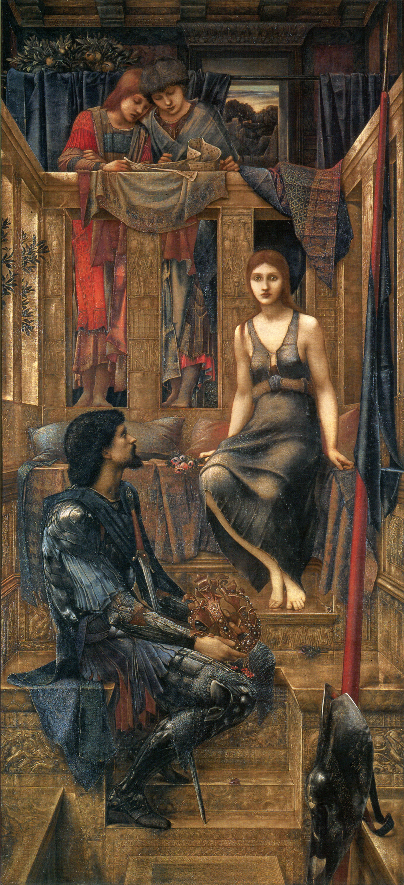 King Cophetua and the Beggar Maid by Edward Burne Jones
