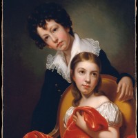 Michael Angelo and Emma Clara Peale by Rembrandt Peale