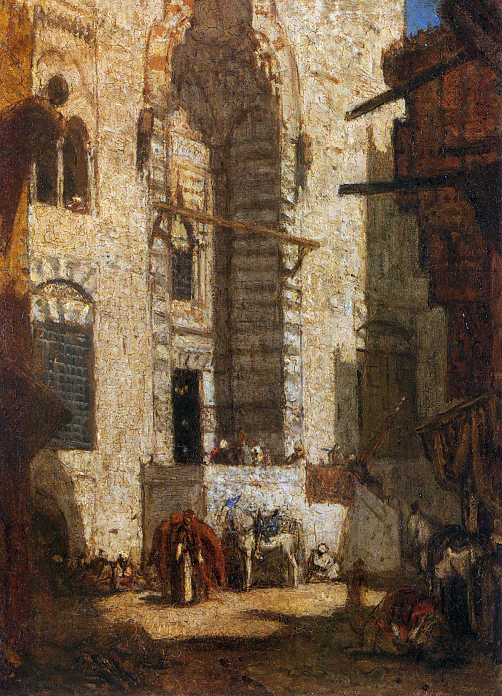 Mosque at Cairo by Marius Bauer