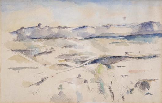The Chaine de l’Etoile Mountains by Paul Cezanne
