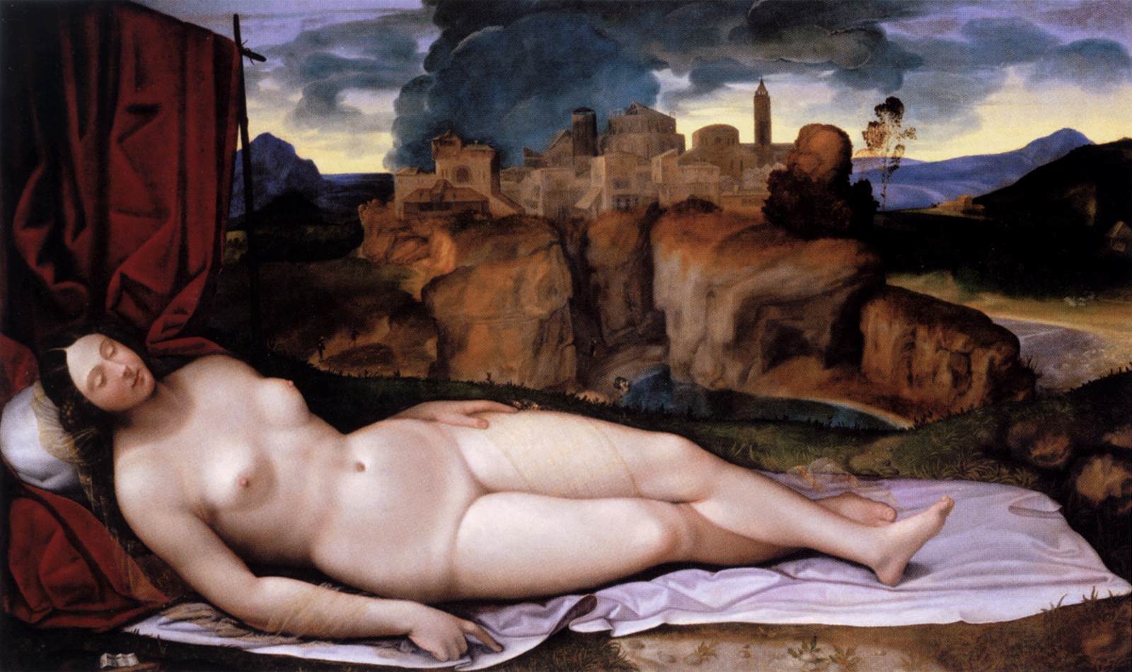 Sleeping Venus by Girolamo da Treviso the younger