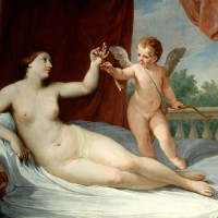 Venus and Cupid by Guido Reni