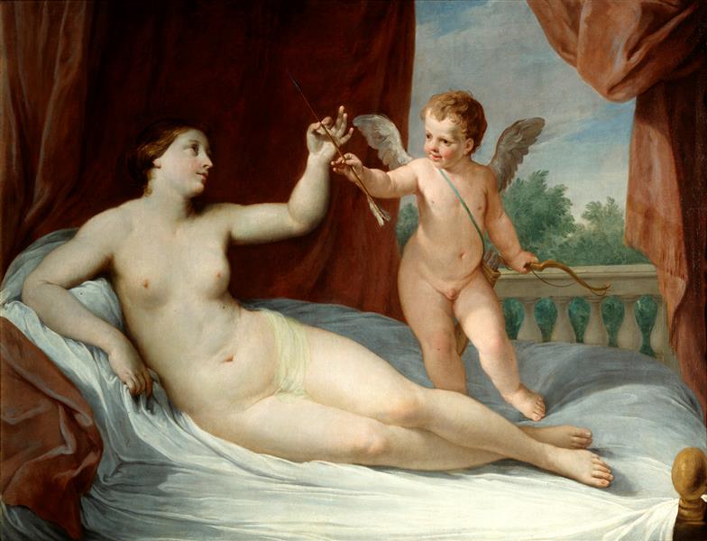 Venus and Cupid by Guido Reni