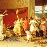 A Roman Dance by Guglielmo Zoochi