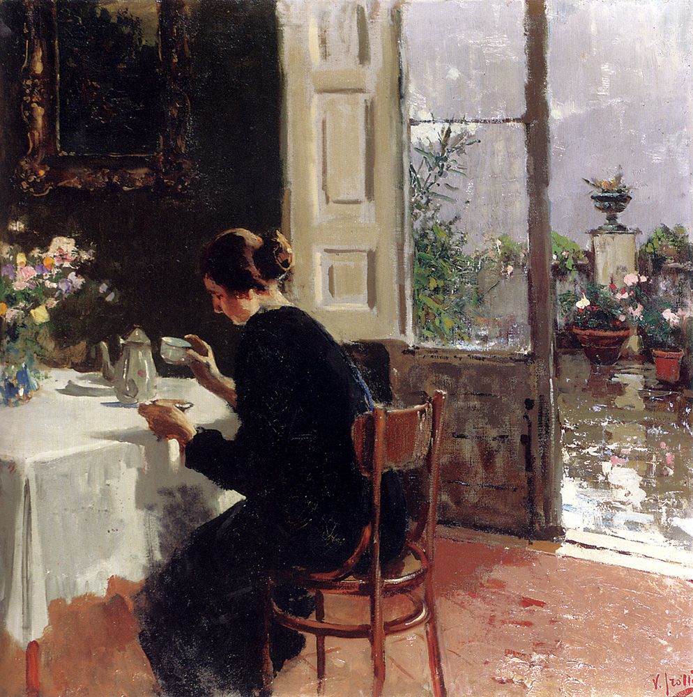 At The Window by Vincenzo Irolli