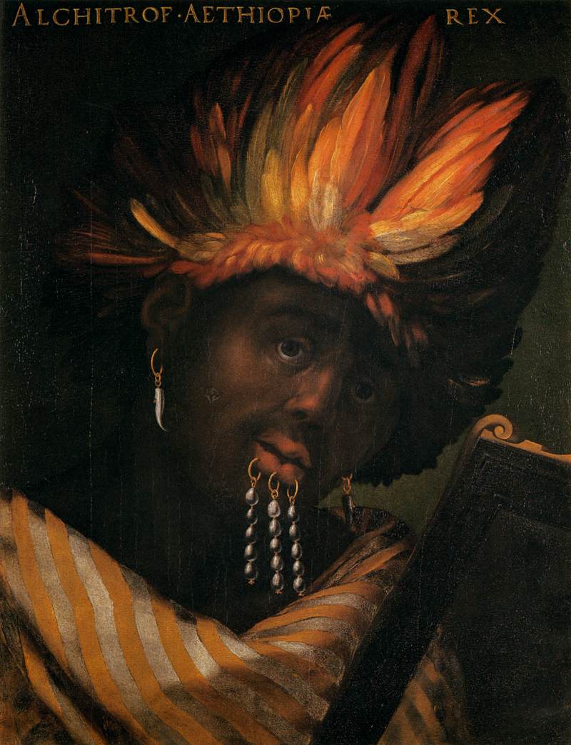 Alchitrof, Emperor of Ethiopia by Cristofano dell Altissimo