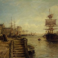 A Bit of Poole Harbour by William Edward Webb