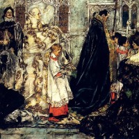 A Medieval Christmas­­The Procession by Albert B. Wenzell