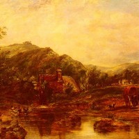 A Mill Stream Among The Hills by Frederick Waters Watts