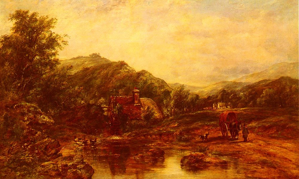 A Mill Stream Among The Hills by Frederick Waters Watts