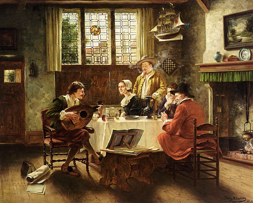 A Musical Interlude by Fritz Wagner