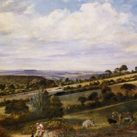 A Rest in a Fertile Valley by William Frederick Witherington