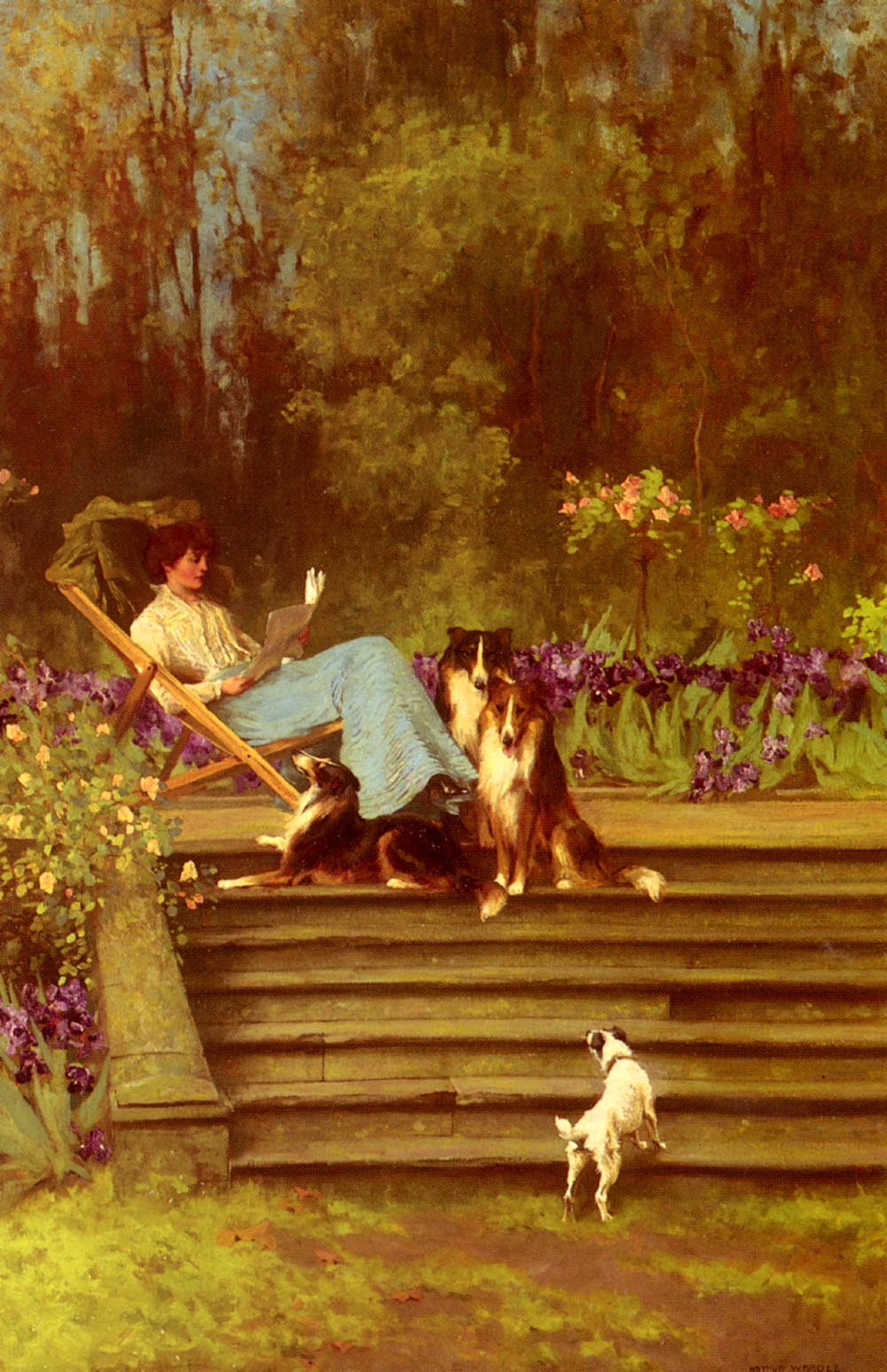 Among Friends by Arthur Wardle