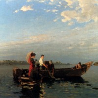 An Afternoon’s Boating by Joseph Wopfner
