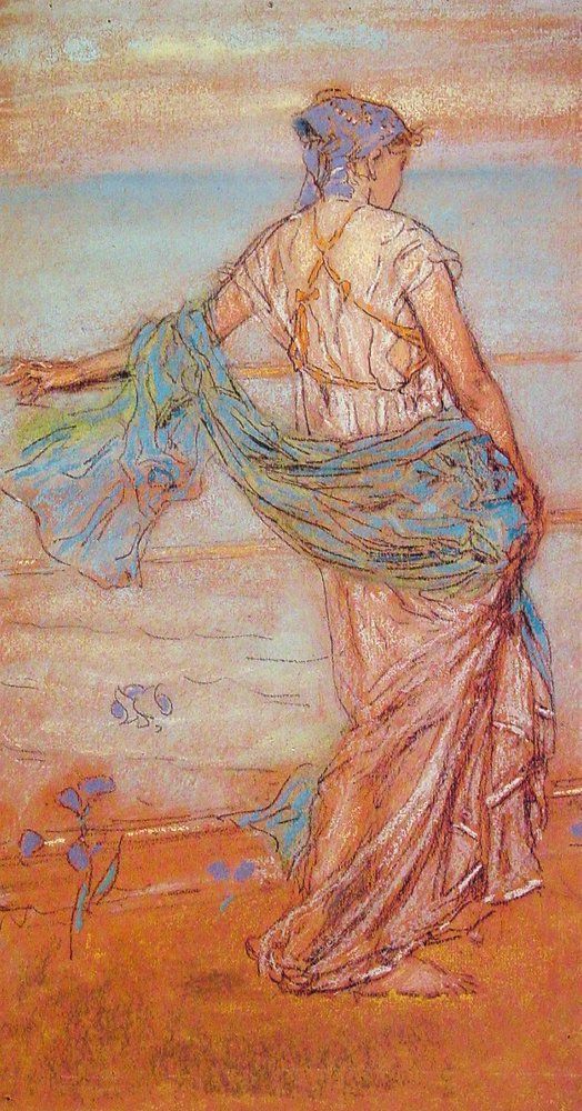 Annabel Lee by James Abbott McNeill Whistler