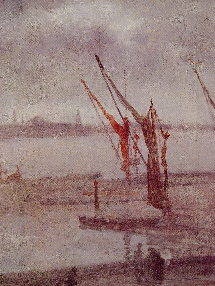 Chelsea Wharf Grey and Silver by James Abbott McNeill Whistler