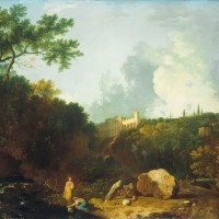 Distant View of Maecenas’ Villa, Tivoli by Richard Wilson
