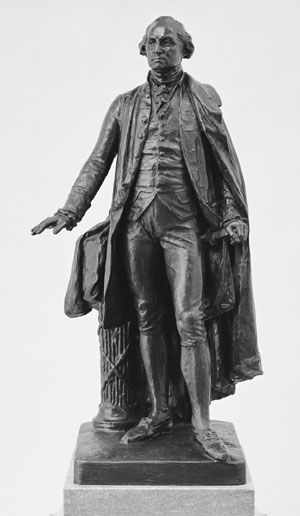 George Washington by John Quincy Adams Ward