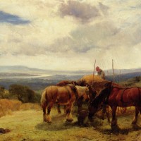 Harvest Horses by Henry Brittan Willis