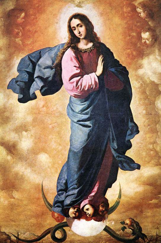 Immaculate Conception by Francisco de Zurbaran
