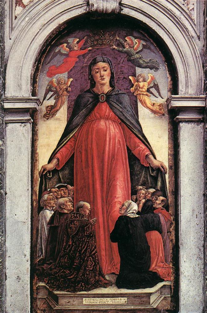 Madonna della Misericordia by Bartolomeo Vivarini