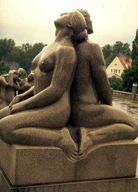 Man and Woman by Gustav Vigeland