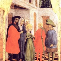 Marriage of St. Monica by Antonio Vivarini