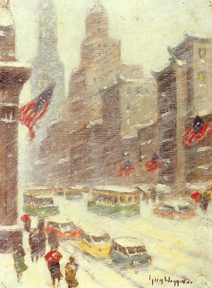 Mid Town Storm by Guy Carleton Wiggins