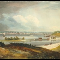 New York from the Heights near Brooklyn by William Guy Wall