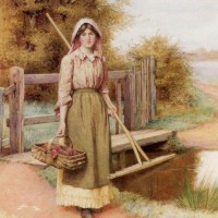 On The Way to the Hayfield by Charles Edward Wilson
