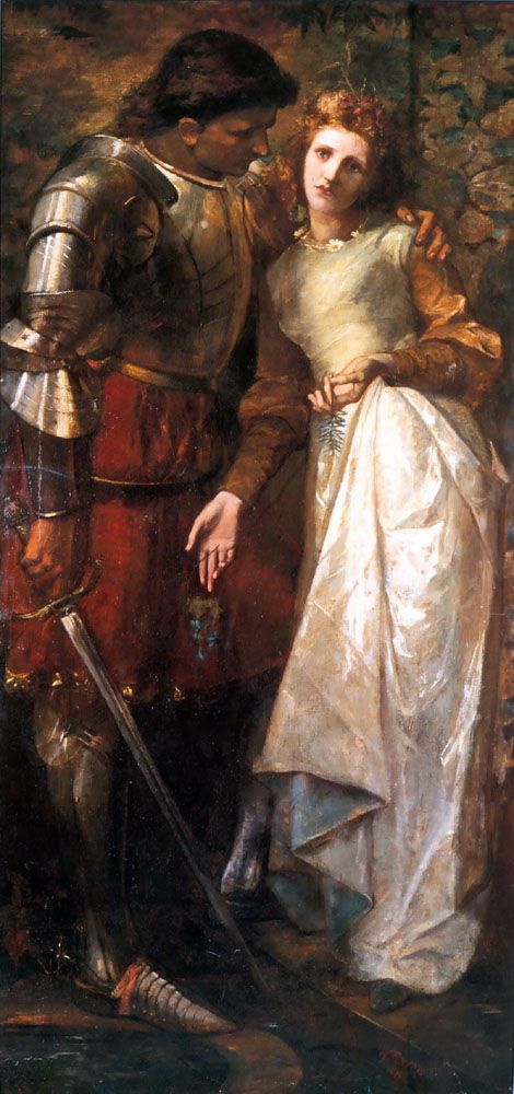 Ophelia and Laertes by William Gorman Wills