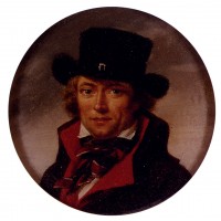 Portrait Of A Man, Possibly A Self­Portrait by Jean Baptiste Joseph Wicar