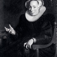 Portrait Of The Artist’s Wife by Joachim Wtewael