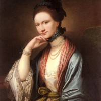 Portrait of Ann Barbara Hill Medlycott (1720-­1800) by Benjamin West