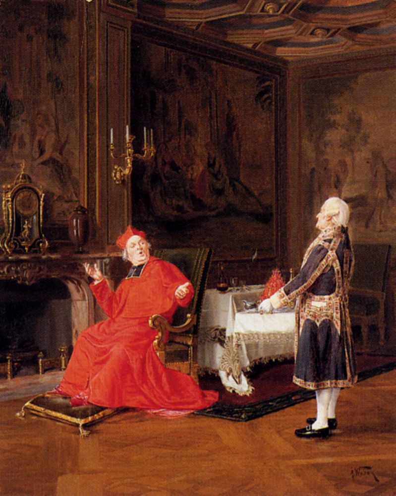 Prawns For The Cardinal by Alfred Charles Weber