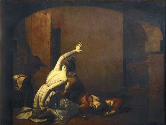Romeo and Juliet by Joseph Wright of Derby