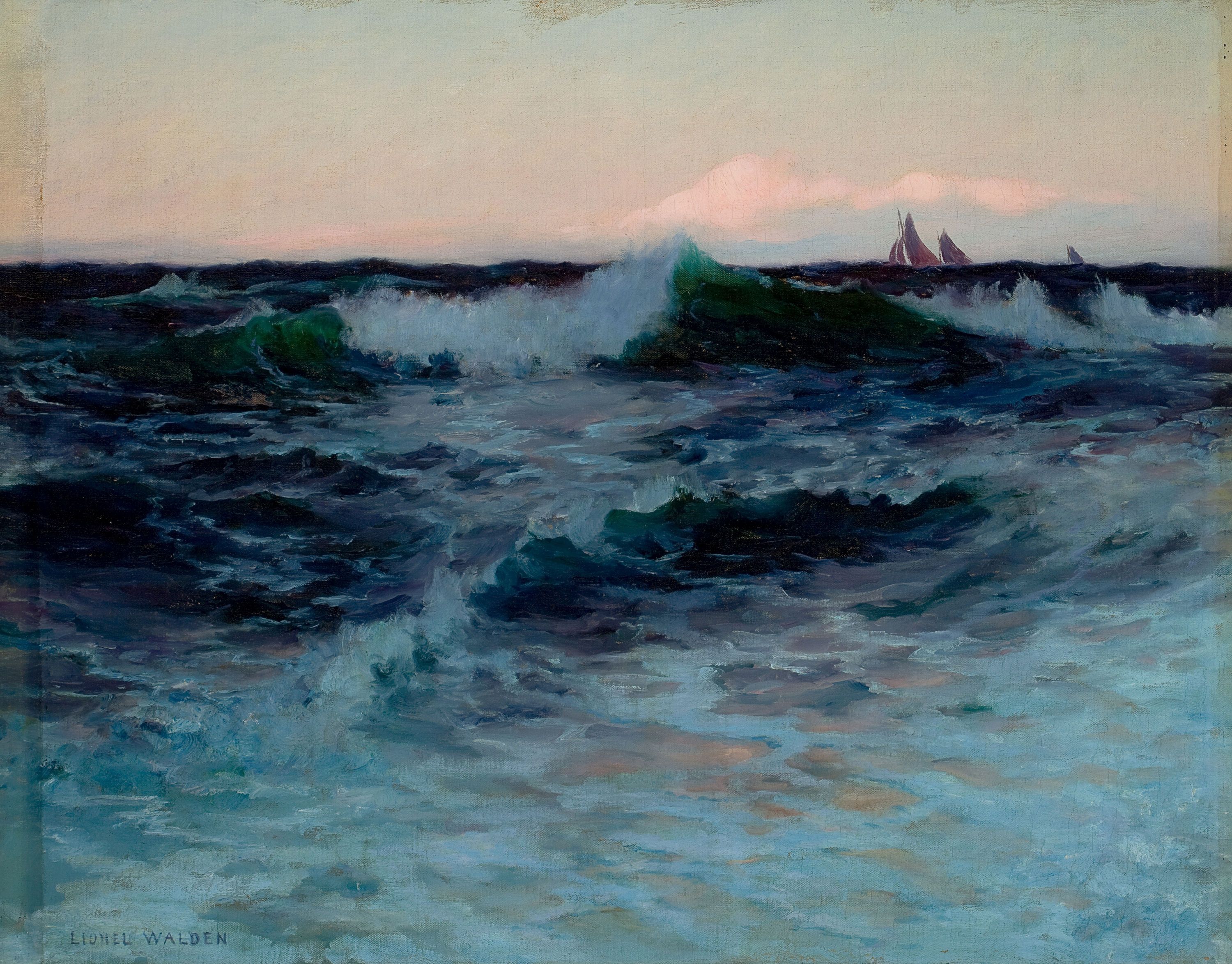 Rough Waters by Lionel Walden