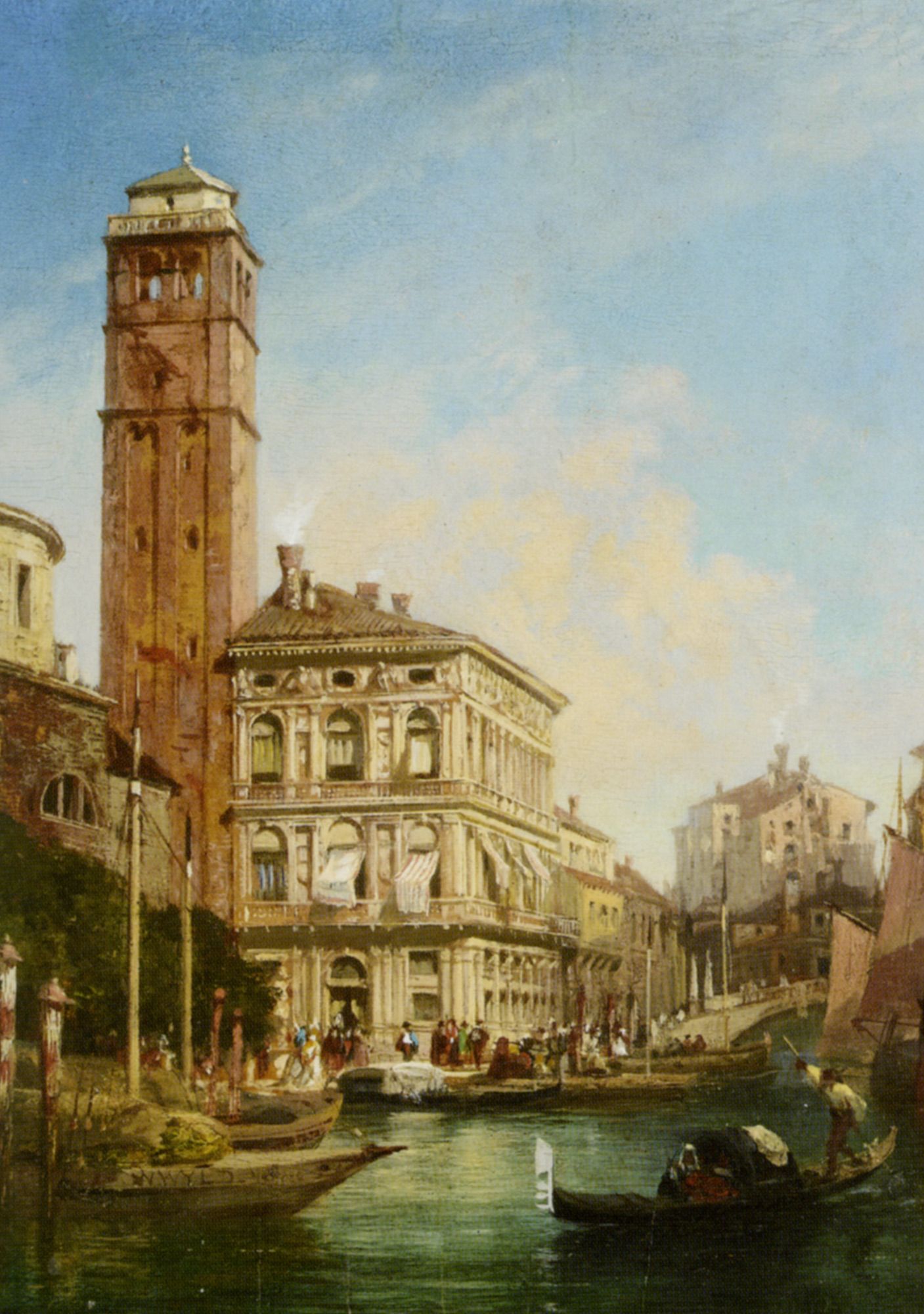 San Geremia with the Palazzo Labia Venice by William Wilde