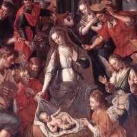 Scene from the Life of the Virgin by Maarten de Vos