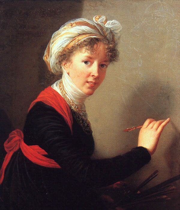 Self Portrait by Elisabeth Louise Vigee-Le Brun