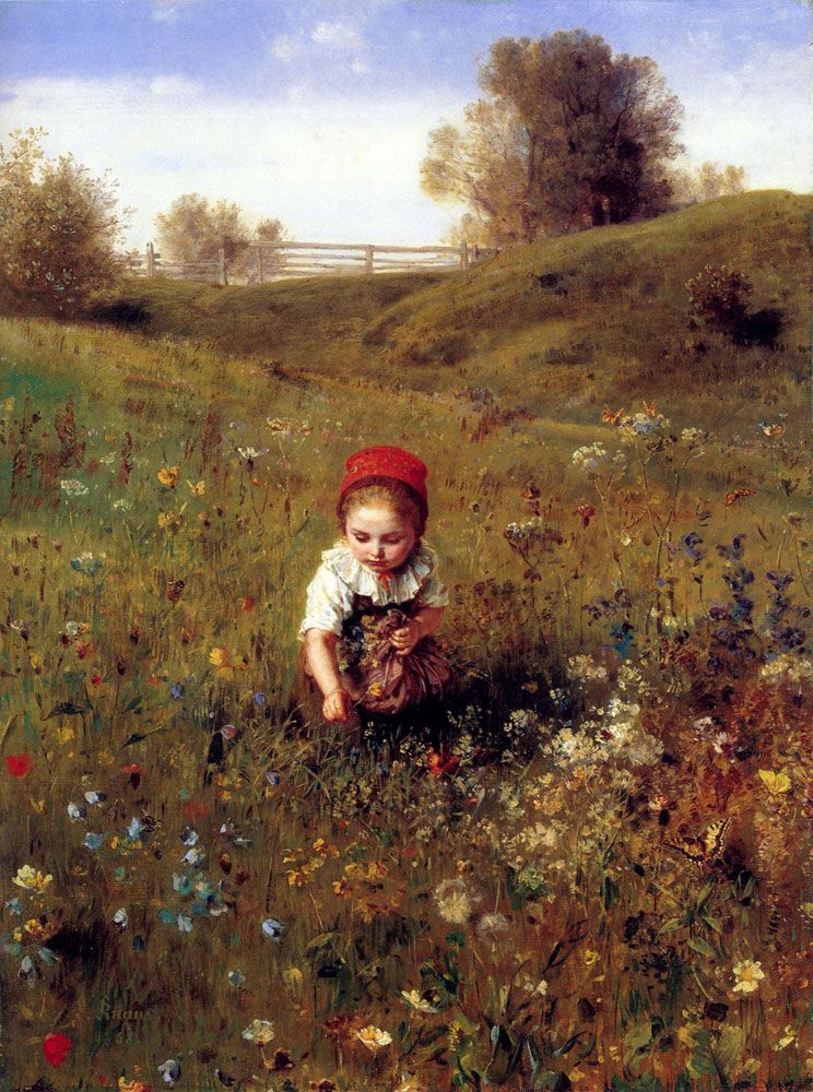 Spring Time by Ludwig Knaus