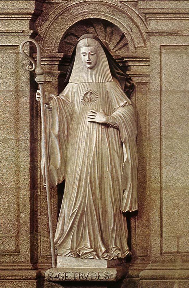 St Gertrude by Jacinto Vieira