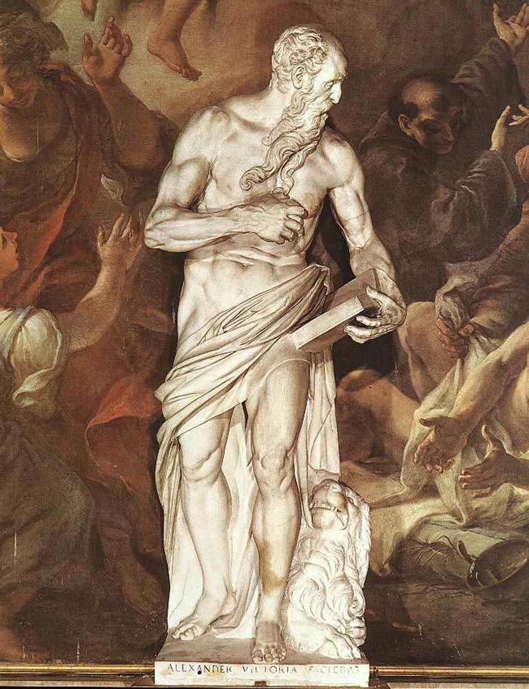 St Jerome by Alessandro Vittoria