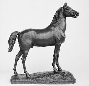 Study of the Horse for the Statue of Major General George Henry Thomas by John Quincy Adams Ward